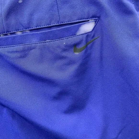 Nike Golf Shorts Mens 35 Dri-Fit Modern Fit Chino Stretch Navy Blue New NWT - Picture 6 of 16